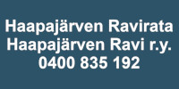 Haapajärven Ravirata / Haapajärven Ravi r.y.